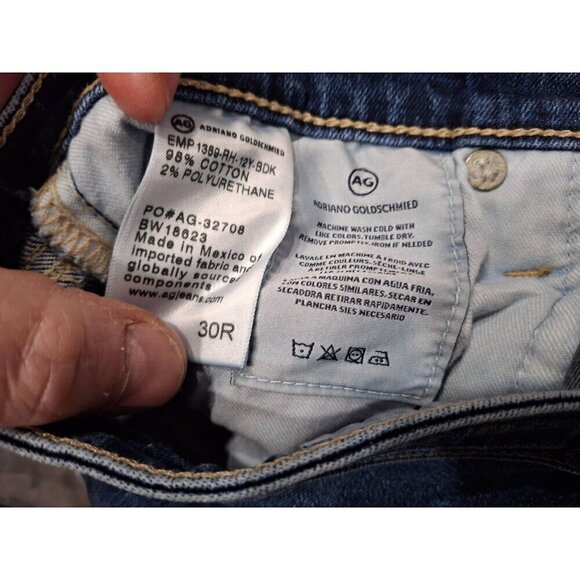 AG Adriano Goldschmied The Legging Super Skinny Ankle Jeans/Pre-owned, Size 30R - Picture 6 of 6